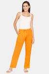 Coucou Woven Pyjama - Flame Orange — thumbnail 4